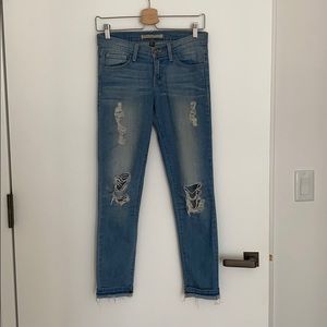 Flying Monkey distressed medium wash jeans SIZE 25